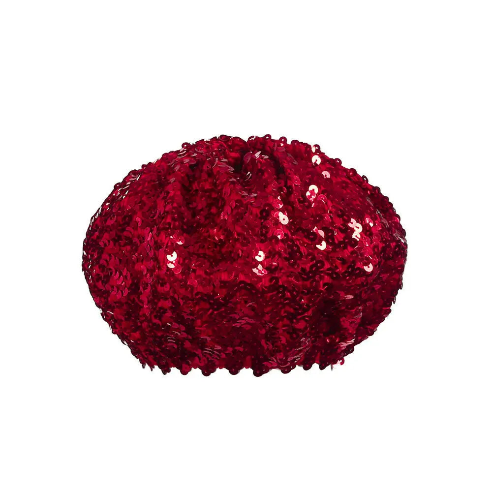 K.B. Shaws: Chic Women Glitter Sequin Beret Hat