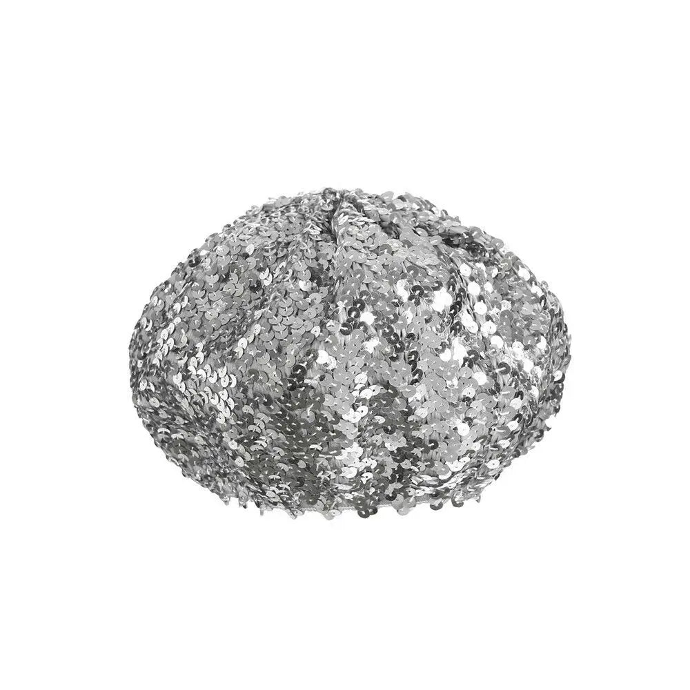 K.B. Shaws: Chic Women Glitter Sequin Beret Hat