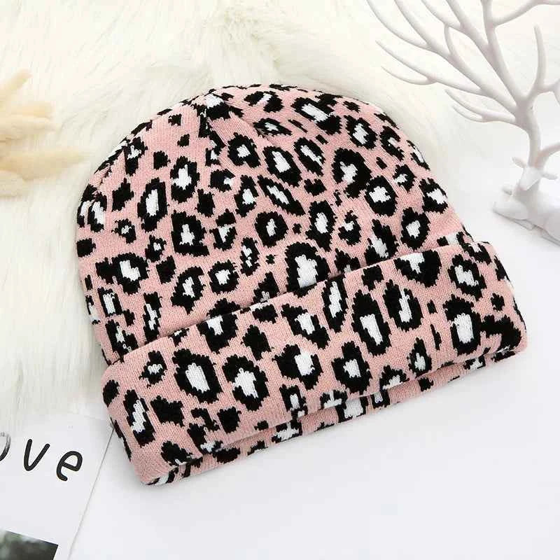 Leopard Spot Hip Hop Beanie