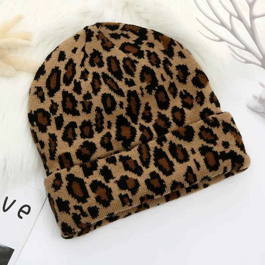 Leopard Spot Hip Hop Beanie