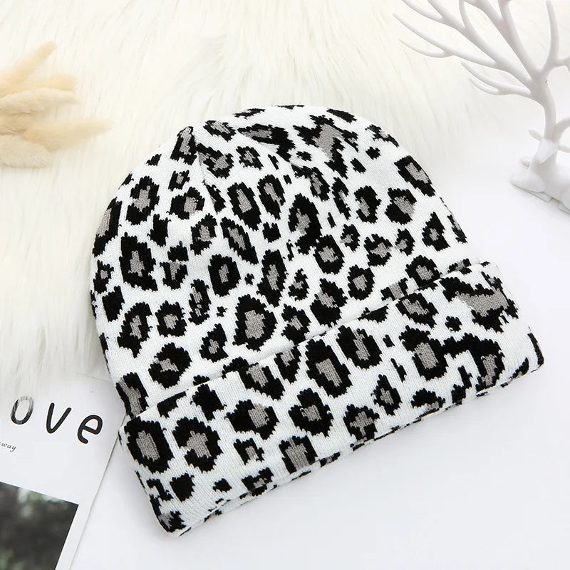 K.B. Shaws: Leopard Spot Hip Hop Beanie