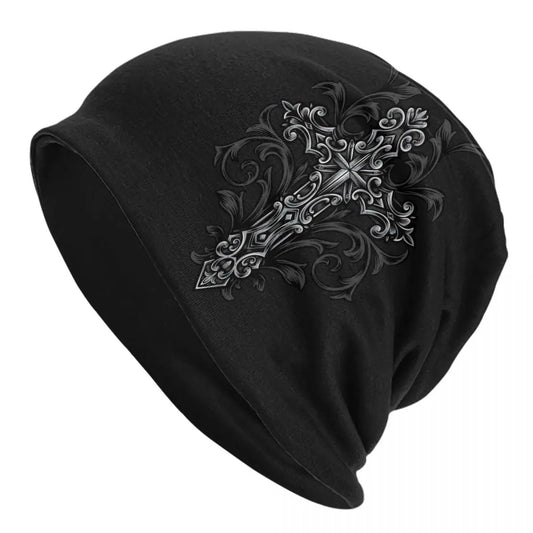 K.B. Shaws: Gothic Cross Beanie