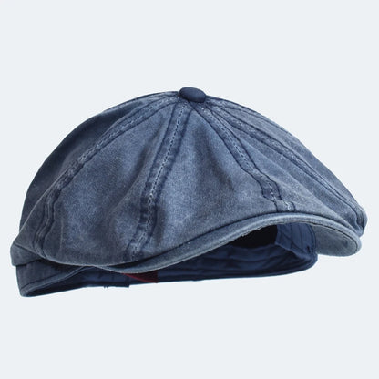 K.B. Shaws: Chic Washed Cotton Casual Cap Beret