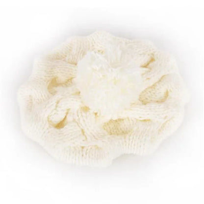 K.B. Shaws: Twisted Hemp Flower Beret