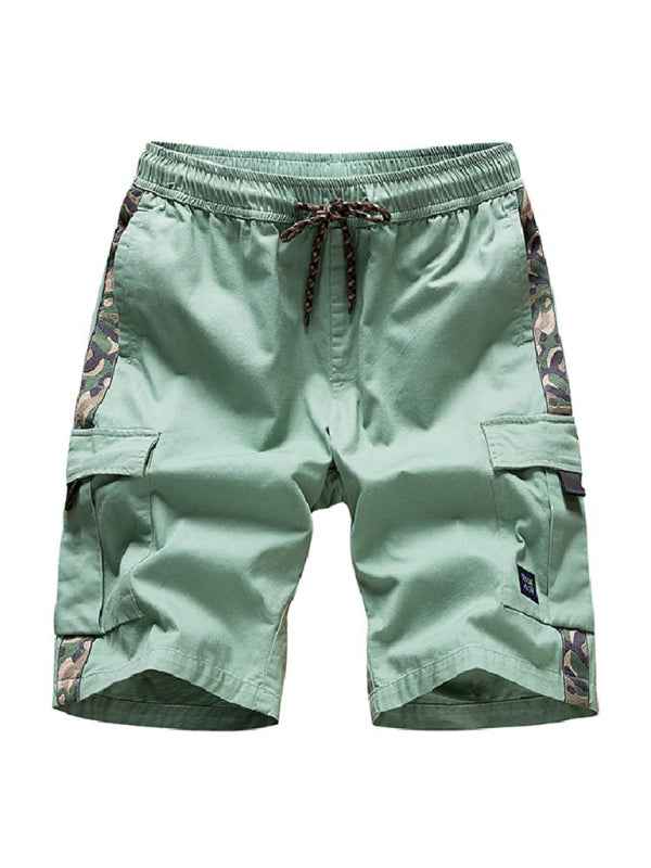 Men's Camouflage Multi Cargo Shorts - Versatile Style